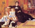 ジョルジュ・シャルパンティエ夫人と子供達の巨匠ピエール・オーギュスト・ルノワール